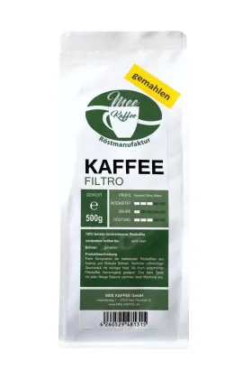 Mee Kaffee Filtro Filterkaffee 1 kg gemahlen